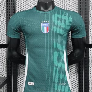 Player Version 2024 Italy Pre-Match Green Jersey
