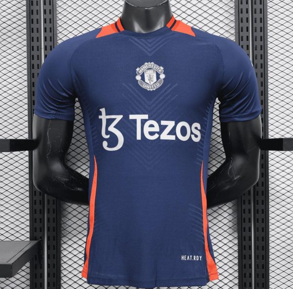 Player Version 24/25 Manchester United Navy Pre-Match Jersey
