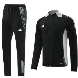 24/25 Adidas Black Full Zipper Jacket +Long Pants