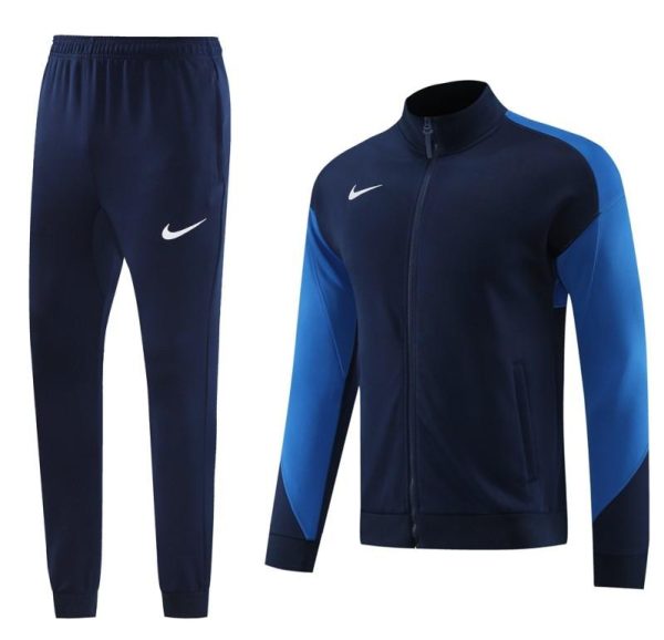 24/25 Nike Navy/Blue Full Zipper Jacket +Long Pants