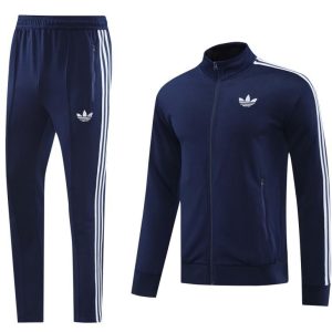 24/25 Adidas Original Navy Full Zipper Jacket +Long Pants