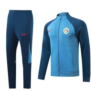 24/25 Club America Blue/Navy Full Zipper Jacket +Long Pants