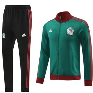 2024 Mexico Green Full Zipper Jacket +Long Pants