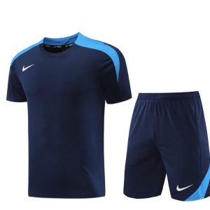 24/25 Nike Navy/Blue Short Sleeve Jersey+Shorts