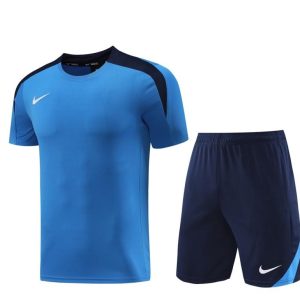 24/25 Nike Blue/Black Short Sleeve Jersey+Shorts
