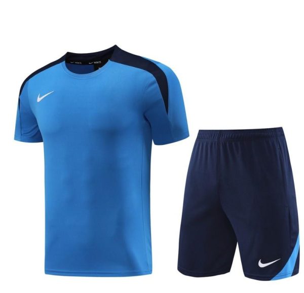 24/25 Nike Blue/Black Short Sleeve Jersey+Shorts