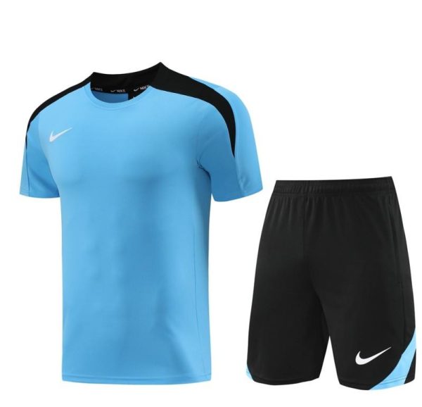24/25 Nike Blue/black Short Sleeve Jersey+Shorts
