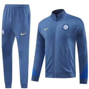 24/25 Inter Milan Blue Full Zipper Jacket +Long Pants
