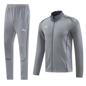 24/25 Puma Grey Full Zipper Jacket +Long Pants