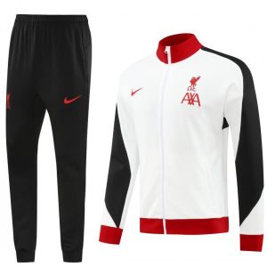 24/25 Liverpool White Full Zipper Jacket +Long Pants