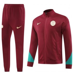 24/25 PSG Wine Full Zipper Jacket +Long Pants