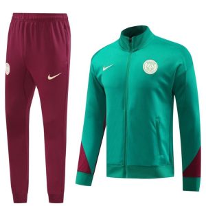 24/25 PSG Green Full Zipper Jacket +Long Pants