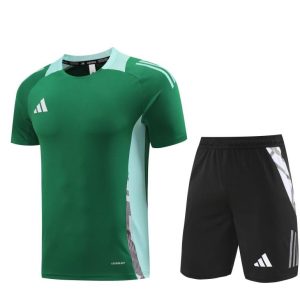 24/25 Adidas Green Short Sleeve Jersey+Shorts