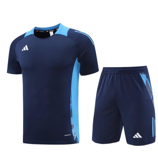 24/25 Adidas Navy Short Sleeve Jersey+Shorts