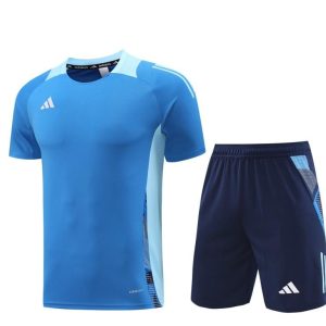 24/25 Adidas Blue Short Sleeve Jersey+Shorts