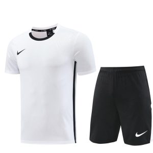 24/25 Nike White Short Sleeve Jersey+Shorts