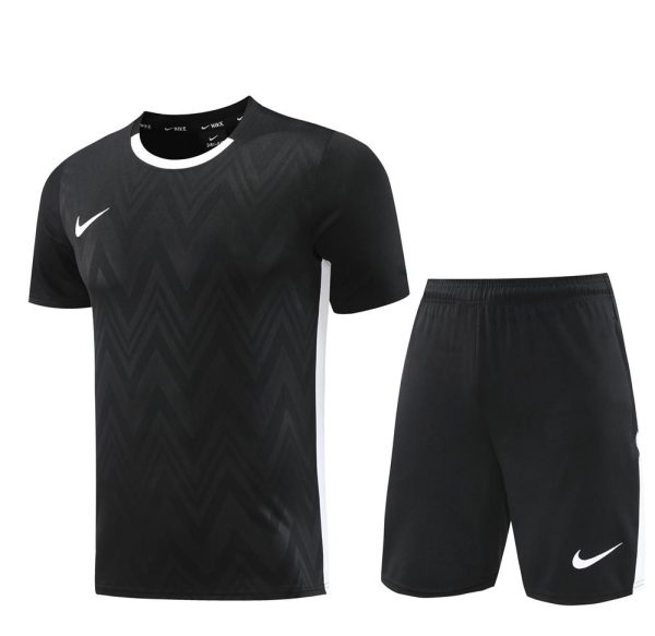 24/25 Nike Black Short Sleeve Jersey+Shorts