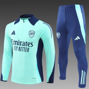 24/25 Chelsea Lake Blue Half Zipper Jacket+Long Pants