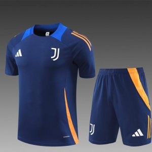 24/25 Juventus Navy Short Sleeve Jersey+Shorts