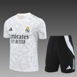 24/25 Real Madrid White Special Short Sleeve Jersey+Shorts