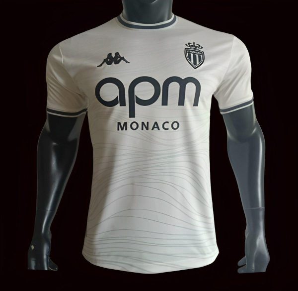 Player Version 24/25 Monaco Away Grey Jersey