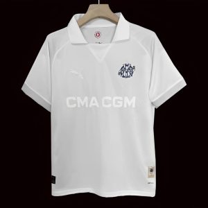 24/25 Olympique Marseille 125th Anniversary White Jersey