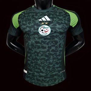 Player Version 2024 Algeria Away Green Jersey