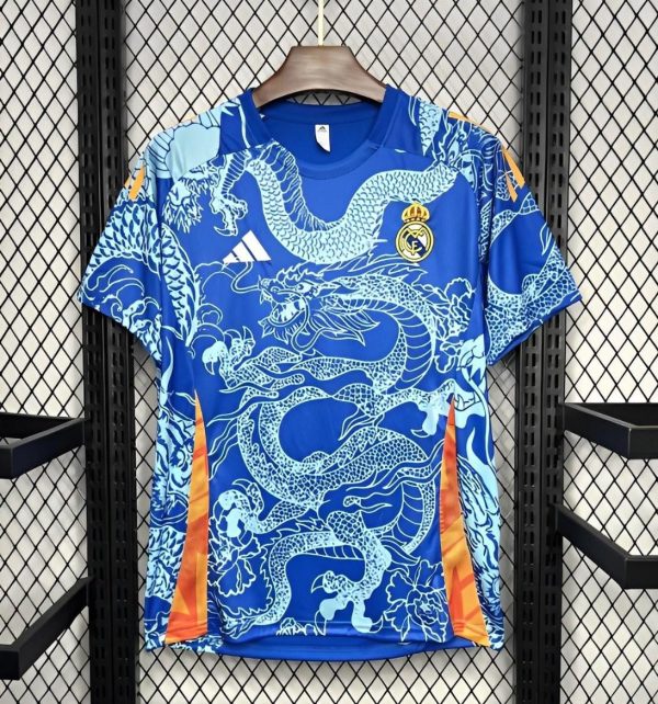 2024/25 Real Madrid Blue Dragon Special Edition Jersey