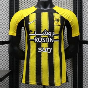 Player Version 24/25 Al-Ittihad Home Jersey