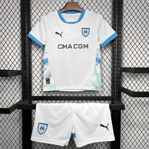 24/25 Kids Olympique Marseille Home Jersey