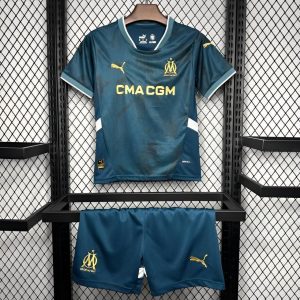 24/25 Kids Olympique Marseille Away Jersey