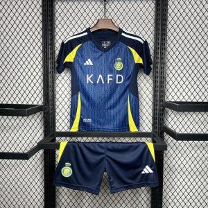 2024/25 Kids Al-Nassr Away Kit