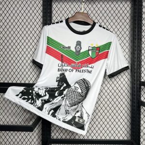 2024/25 CD Palestino White Graffiti Jersey