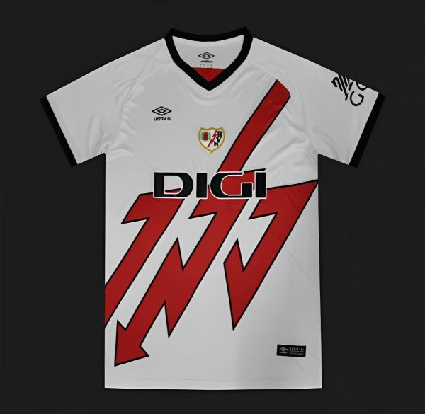 24/25 Rayo Vallecano Away White Jersey