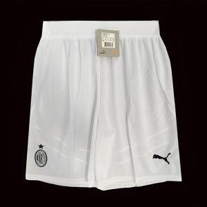 24/25 AC Away White Shorts