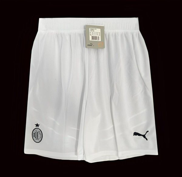24/25 AC Away White Shorts