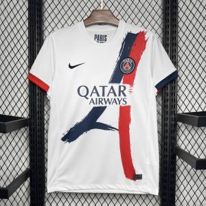 24/25 PSG Away White Jersey