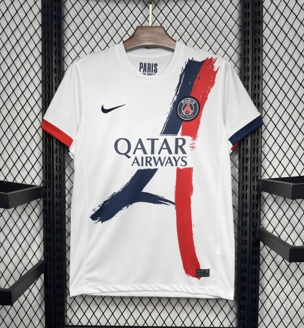 24/25 PSG Away White Jersey