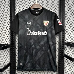 24/25 Athletic Bilbao Goalkeeper Black Jersey