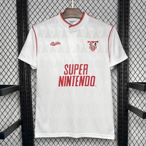 Retro 91/92 Sevilla FC Home Jersey