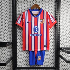 24/25 Kids Atletico Madrid Home 16-28 Jersey
