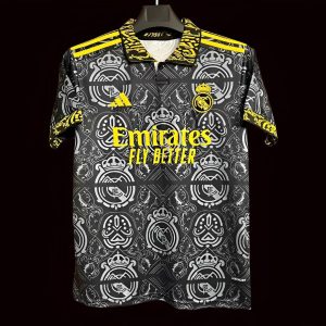 24/25 Real Madrid Black Special Pre-Match Jersey