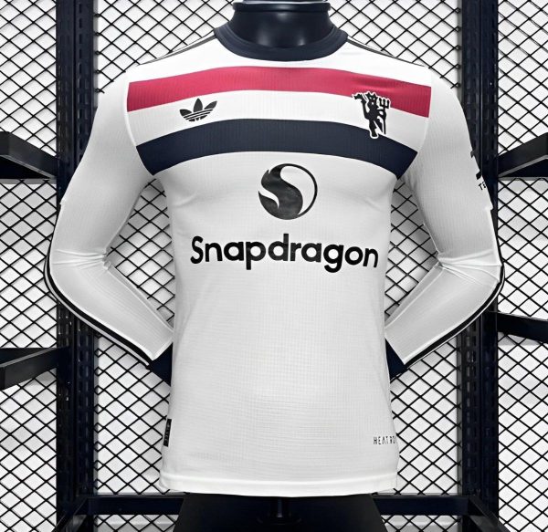 Player Version 24/25 Manchester United Third Long Sleeve Jersey