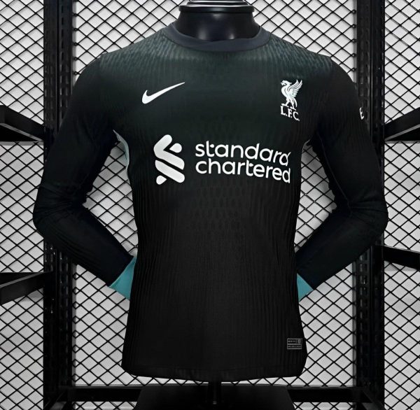 Player Version 24/25 Liverpool Away Long Sleeve Jersey