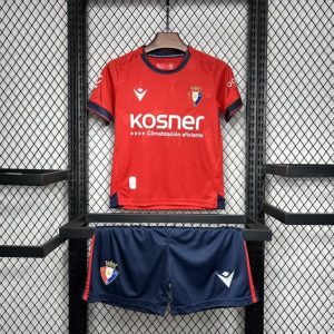 24/25 Kids Osasuna Home Jersey