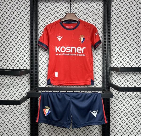 24/25 Kids Osasuna Home Jersey