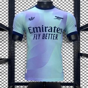 Player Version 24/25 Arsenal Third Blue Jersey