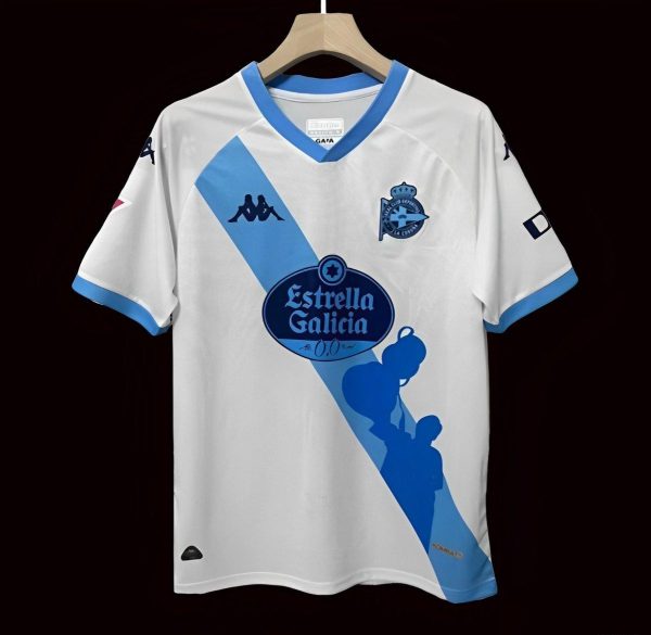 24/25 Deportivo De La Coruna Away White Jersey