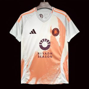 24/25 AS Roma Away White Jersey