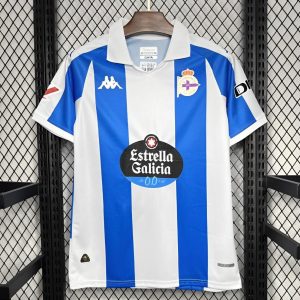 24/25 Deportivo De La Coruna Home Jersey